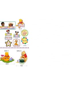 in bảng tên cho bé