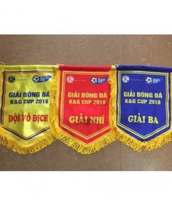 in cờ vải lưu niệm công ty khải hưng