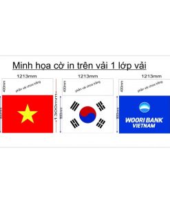 in cờ công ty theo yêu cầu