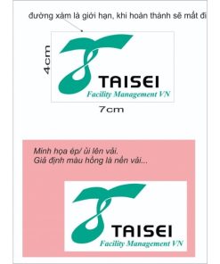 In Logo Trường Học Ủi Dán